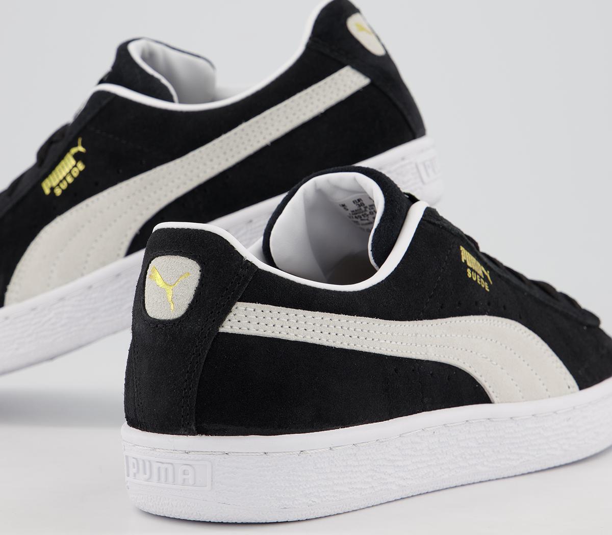 PUMASuede Classic Xxi TrainersPuma Black White