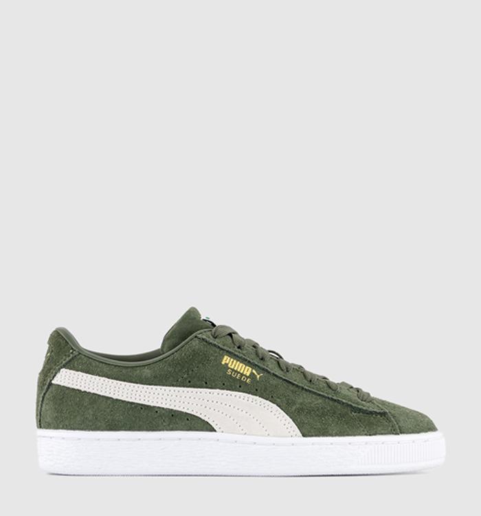 PUMA Suede Classic XXI Trainers Myrtle White
