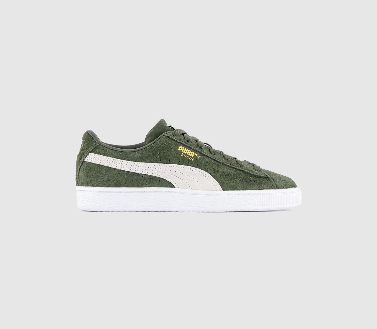 PumaSuede Classic XXI Trainers Myrtle White