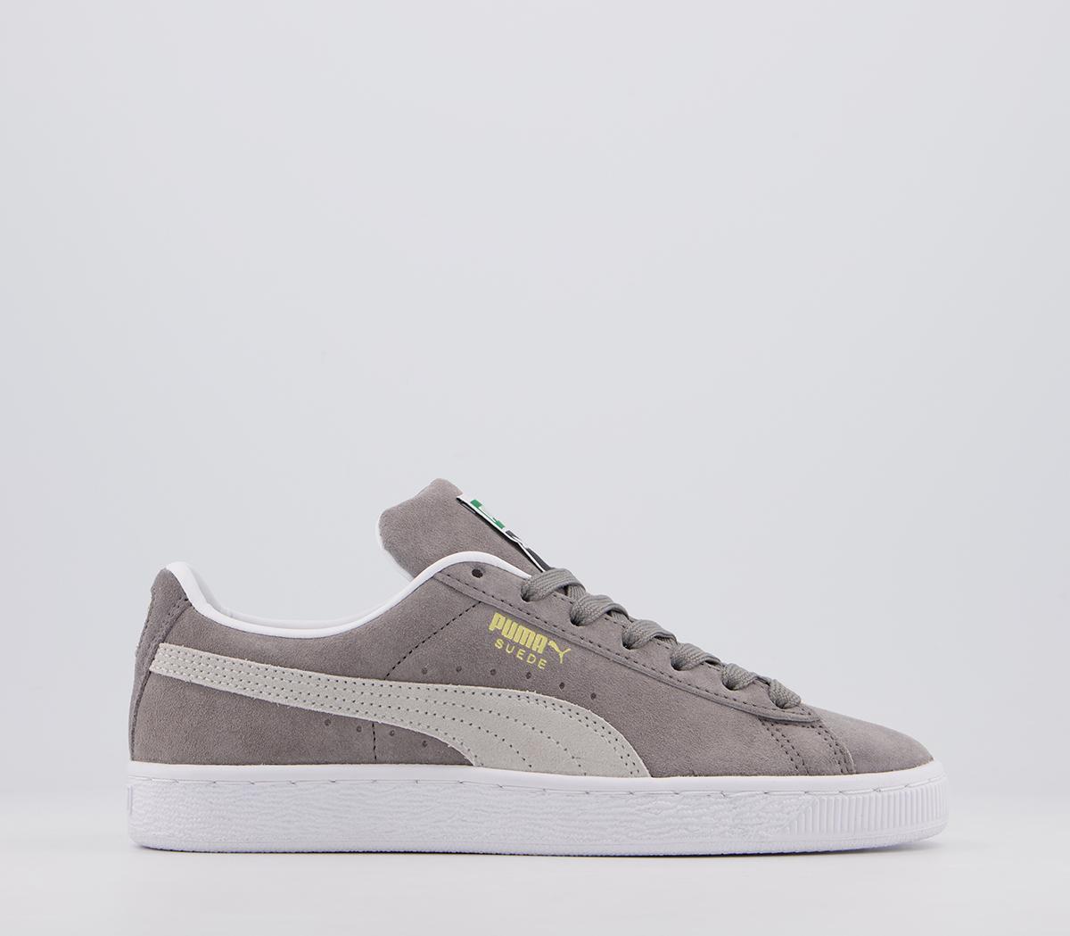 puma suede classic grey violet