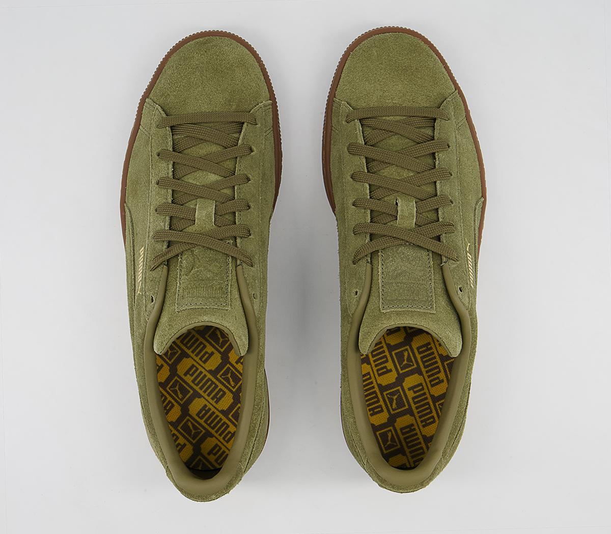 PUMASuede Classic XXI TrainersBurnt Olive Gum