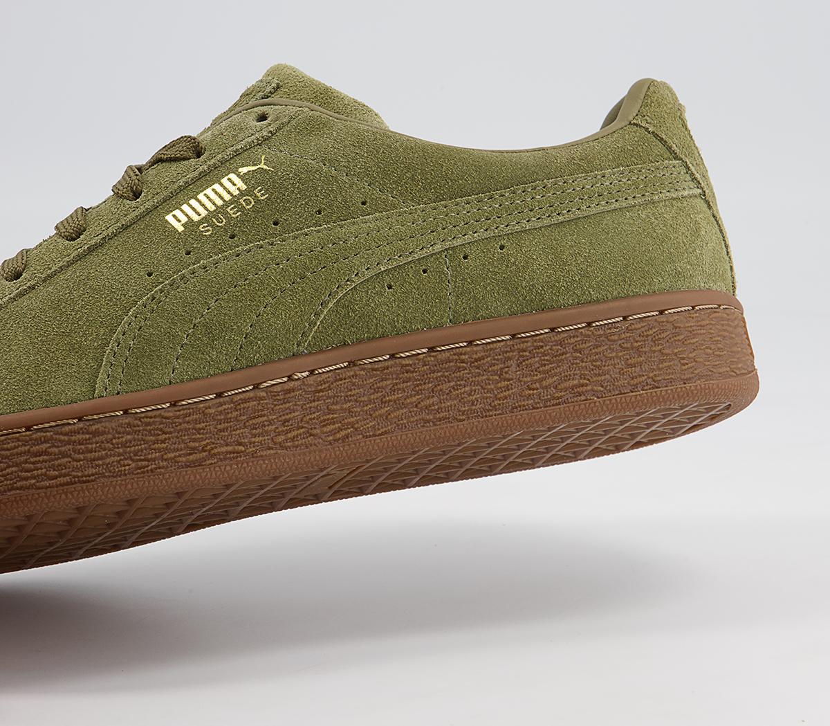 PUMASuede Classic XXI TrainersBurnt Olive Gum