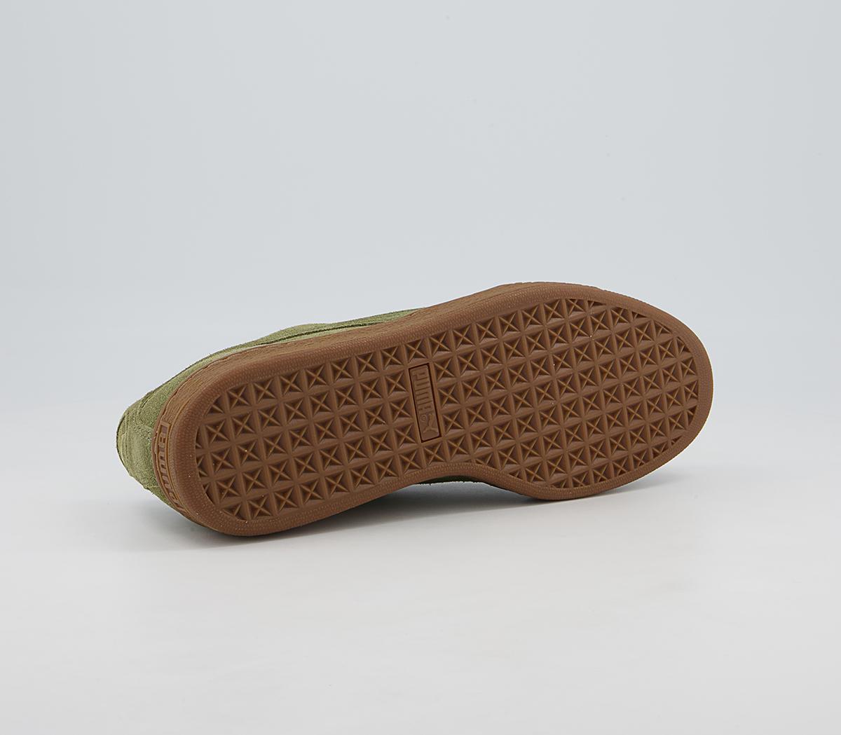PUMASuede Classic XXI TrainersBurnt Olive Gum