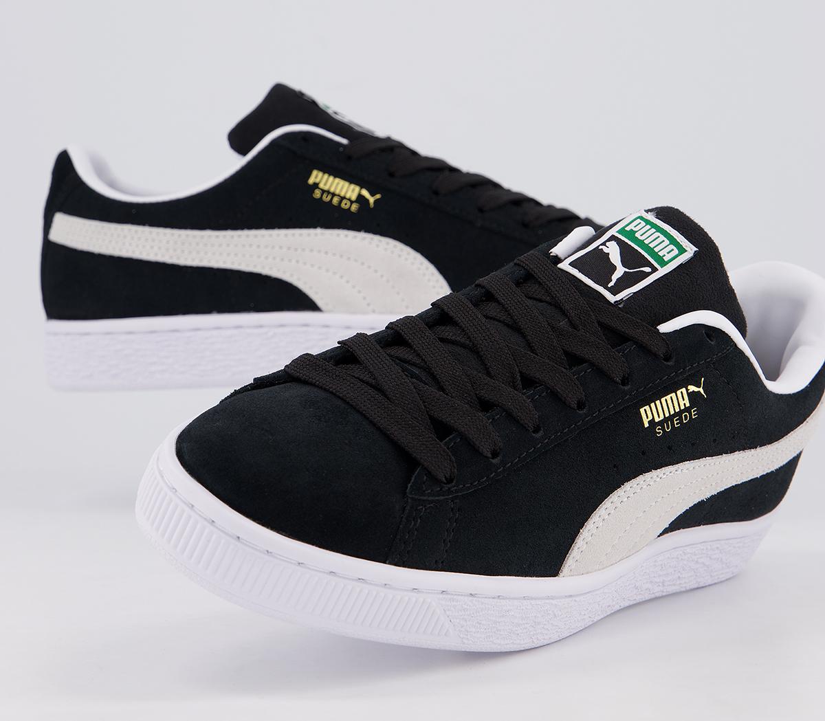 PUMASuede Classic Xxi Jr TrainersPuma Black White