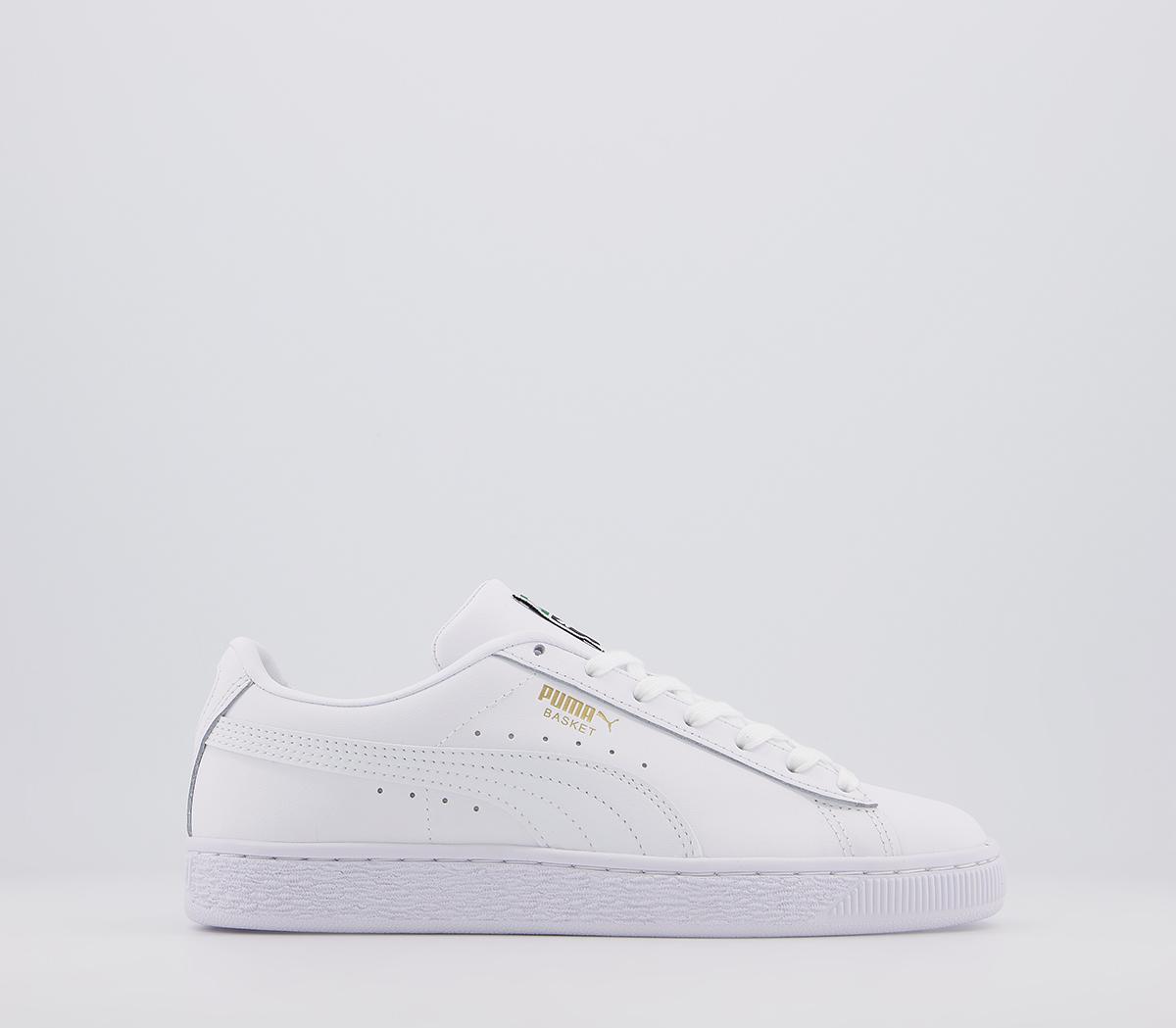 Puma junior shop basket trainer