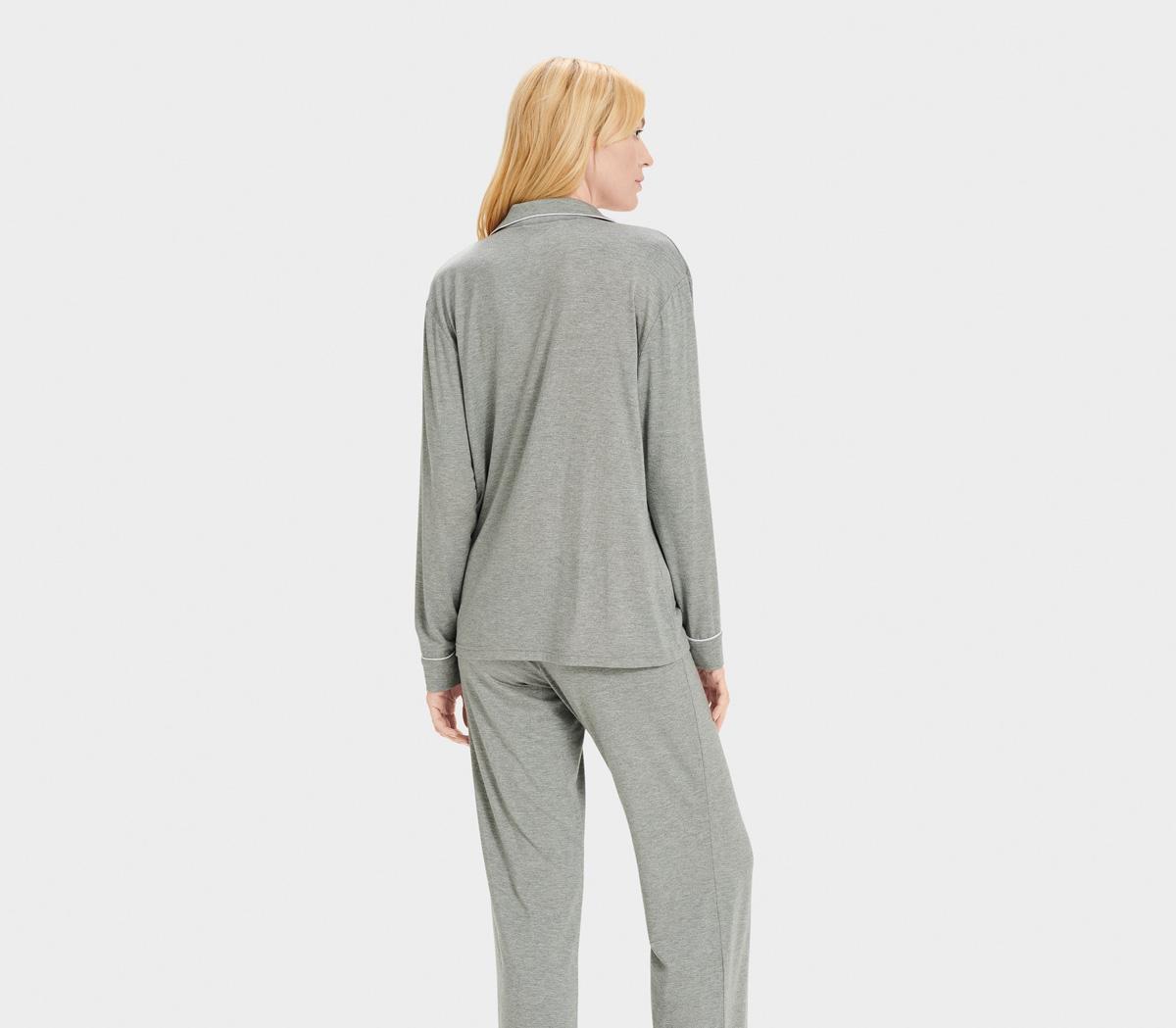 UGG Lennon Pyjama Set UGG Lennon Pyjama Set Grey Heather