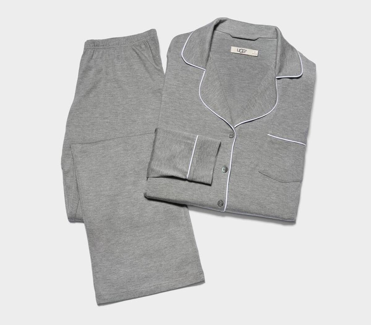 UGG Lennon Pyjama Set UGG Lennon Pyjama Set Grey Heather