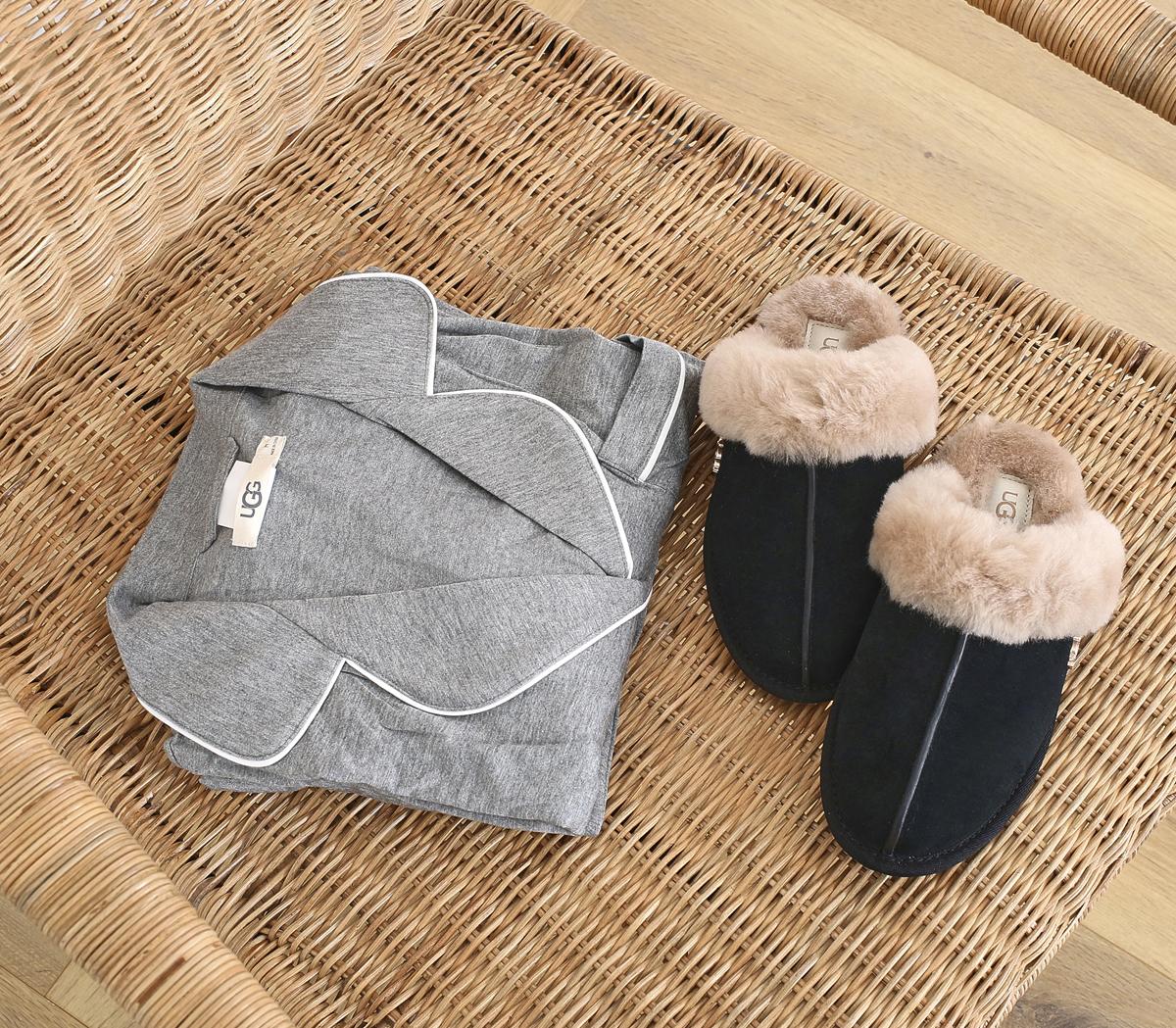 UGG Lennon Pyjama Set UGG Lennon Pyjama Set Grey Heather