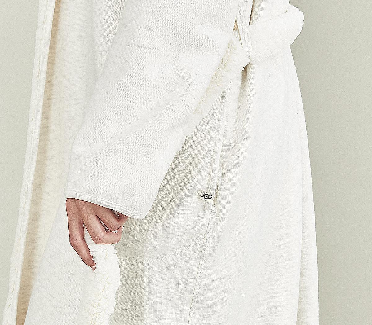 UGG Portola Reversible Robe UGG Portola Reversible Robe Cream Heather
