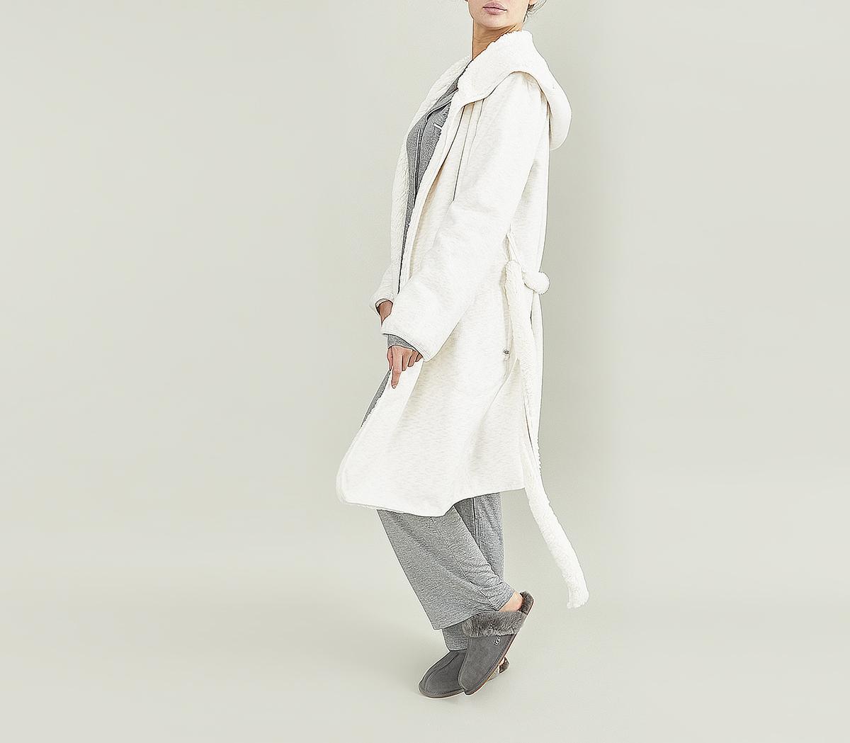 UGG Portola Reversible Robe UGG Portola Reversible Robe Cream Heather