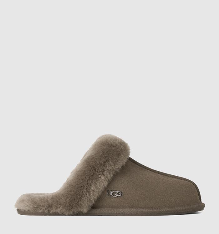 UGG Scuffette II Metal Logo Slippers Dried Oregano