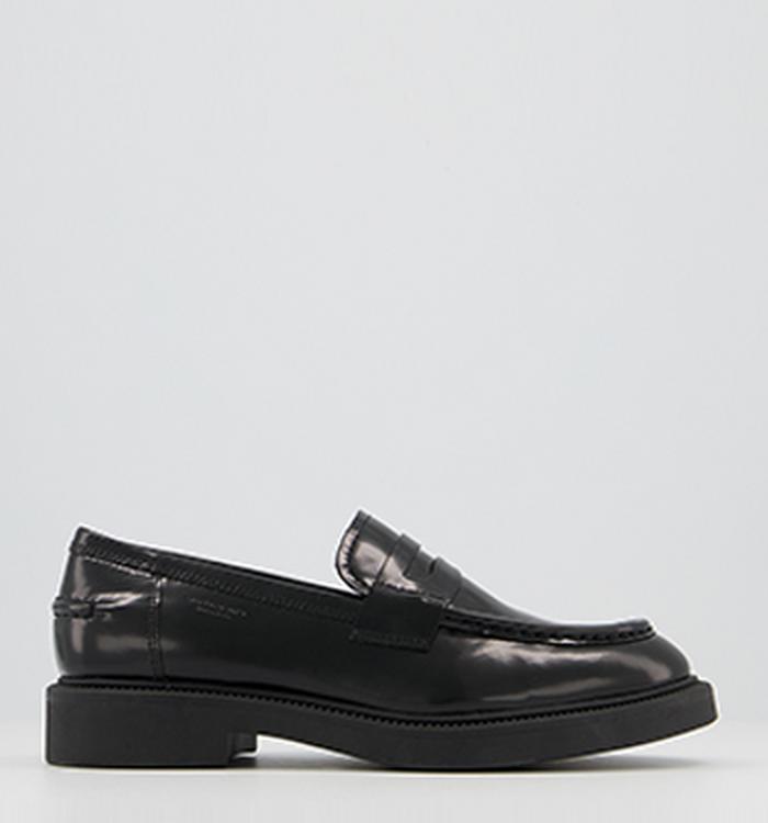 Vagabond Shoemakers Alex W Loafers Black Polished