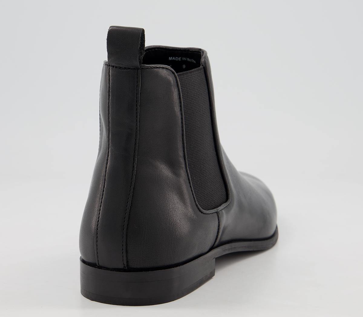 Walk London Alfie Chelsea Boot Black - Men display picture 3