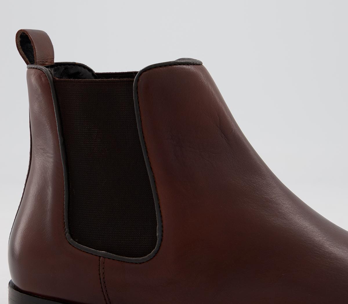 Walk London Alfie Chelsea Boots Brown - Mens Shoes display picture 2