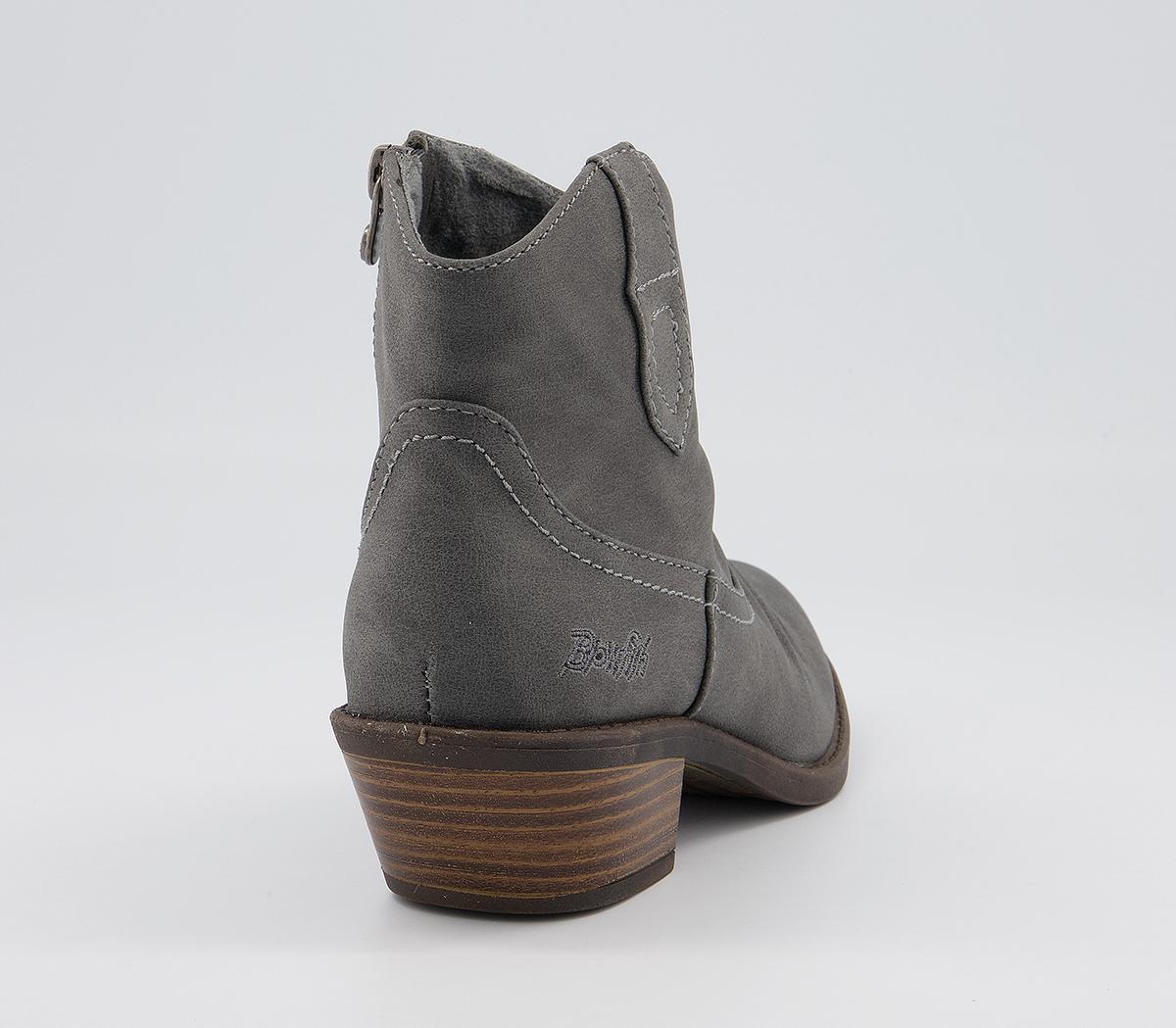 Blowfish Malibu Lane Western Boots Blowfish Malibu Lane Western Boots Grey