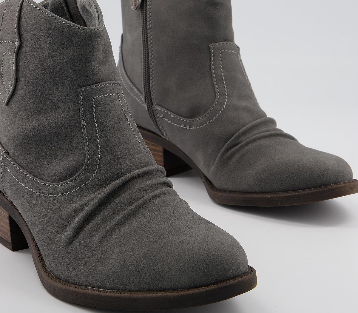 Blowfish Malibu Lane Western Boots Blowfish Malibu Lane Western Boots Grey