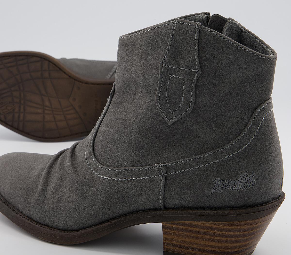 Blowfish Malibu Lane Western Boots Blowfish Malibu Lane Western Boots Grey