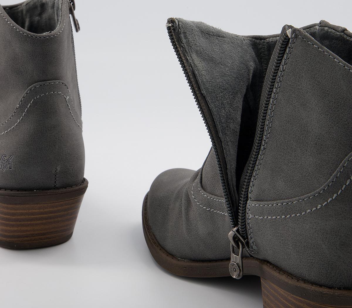 Blowfish Malibu Lane Western Boots Blowfish Malibu Lane Western Boots Grey
