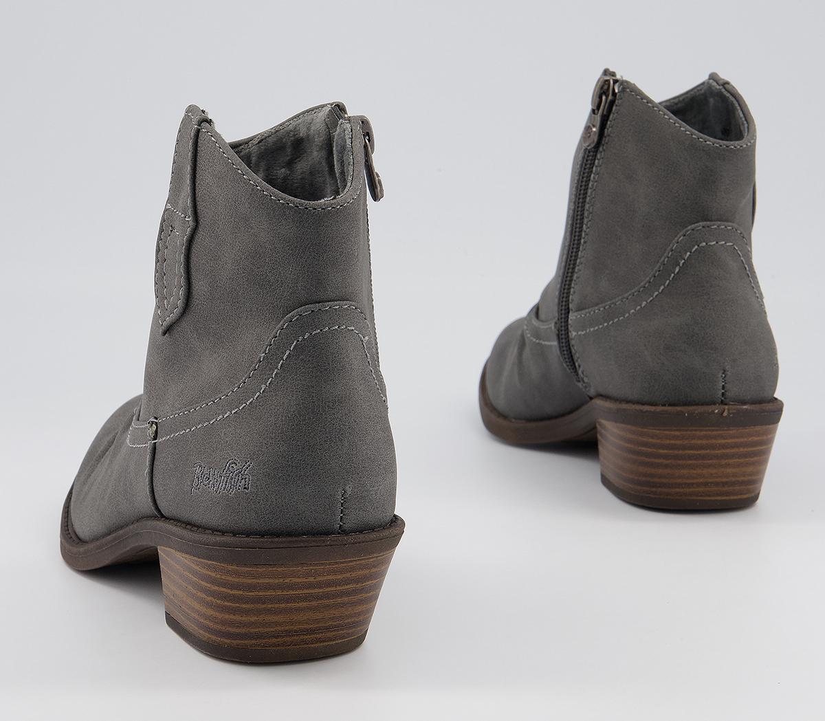 Blowfish Malibu Lane Western Boots Blowfish Malibu Lane Western Boots Grey