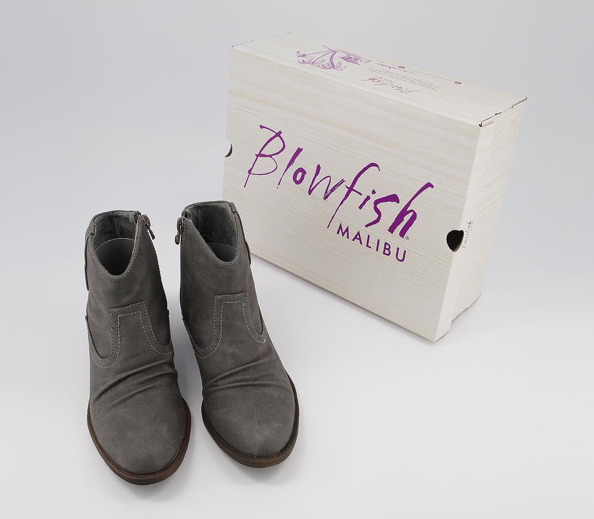 Blowfish Malibu Lane Western Boots Blowfish Malibu Lane Western Boots Grey