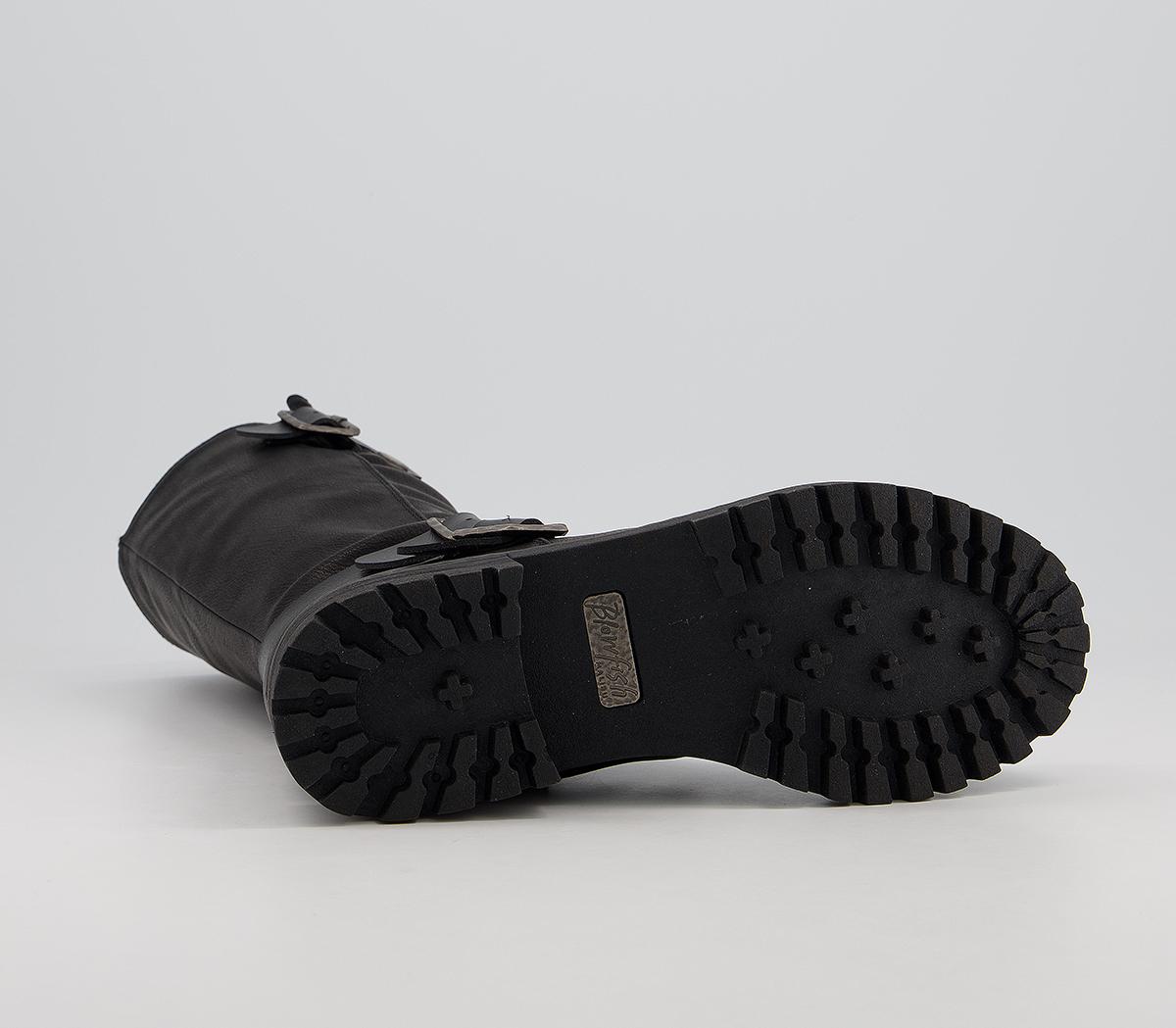 Blowfish Malibu Redial Knee Boots Blowfish Malibu Redial Knee Boots Black Local Sheriff