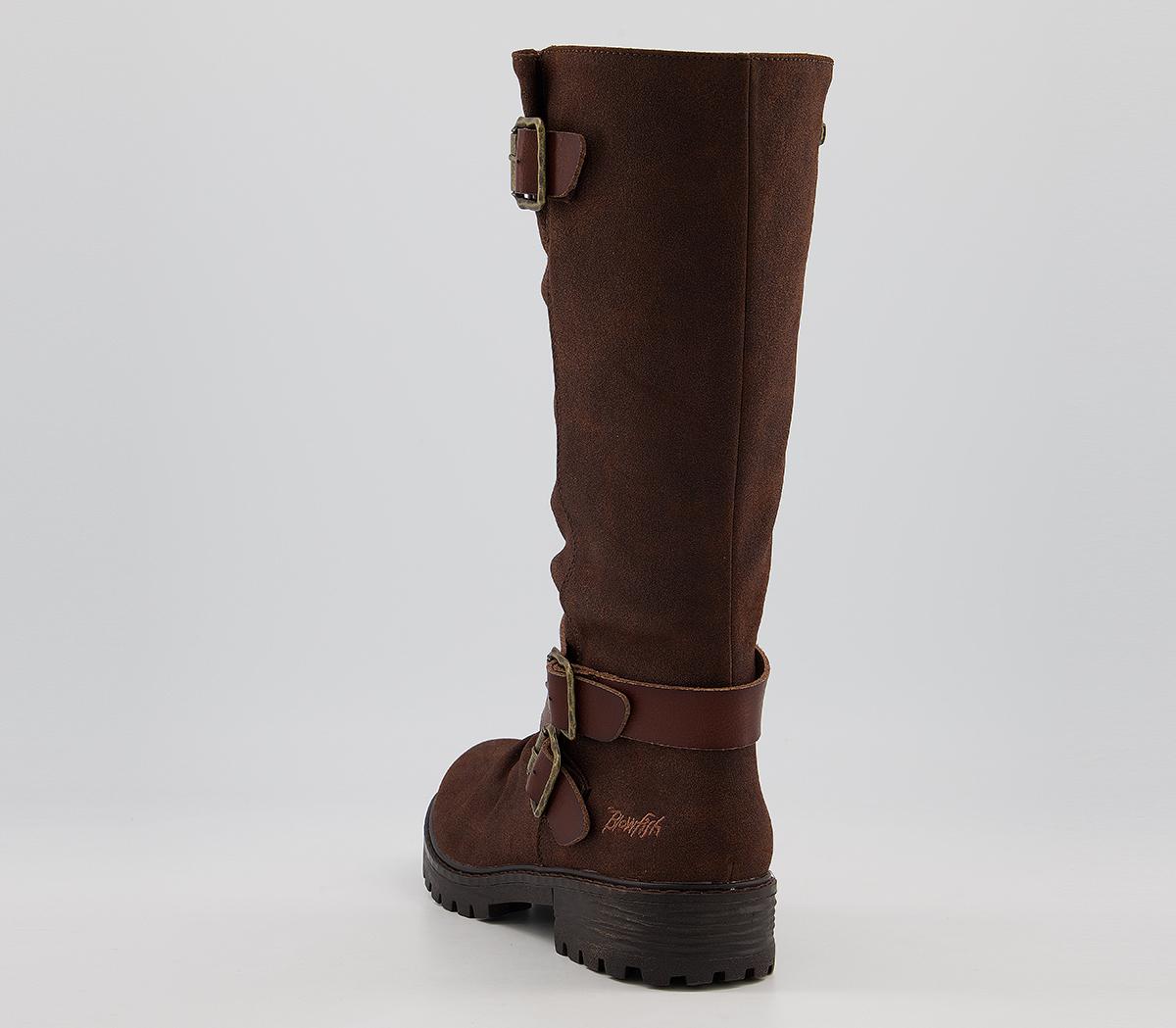 Blowfish Malibu Redial Knee Boots Blowfish Malibu Redial Knee Boots Tobacco Rustic