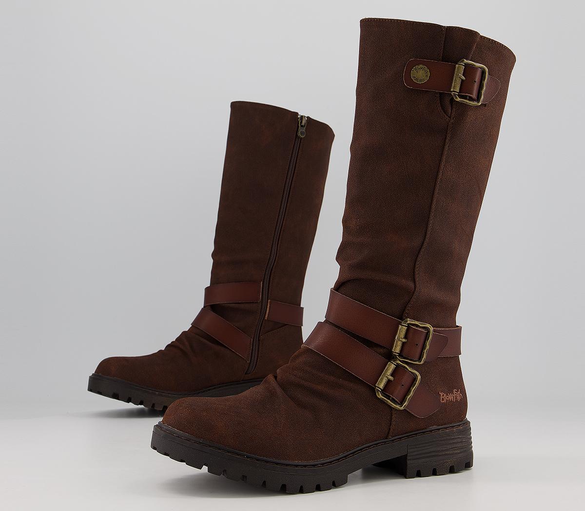 Blowfish Malibu Redial Knee Boots Blowfish Malibu Redial Knee Boots Tobacco Rustic