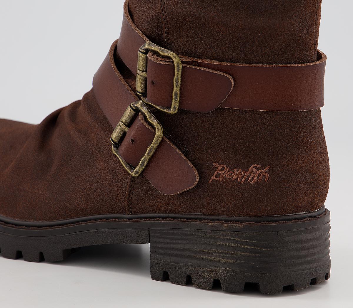 Blowfish Malibu Redial Knee Boots Blowfish Malibu Redial Knee Boots Tobacco Rustic