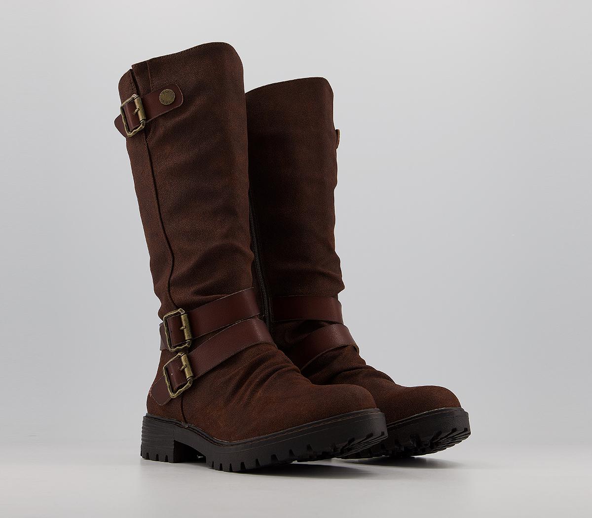 Blowfish Malibu Redial Knee Boots Blowfish Malibu Redial Knee Boots Tobacco Rustic