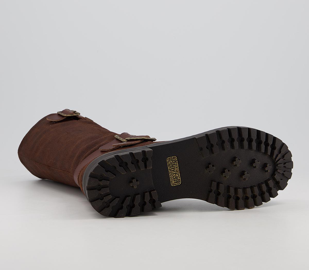 Blowfish Malibu Redial Knee Boots Blowfish Malibu Redial Knee Boots Tobacco Rustic