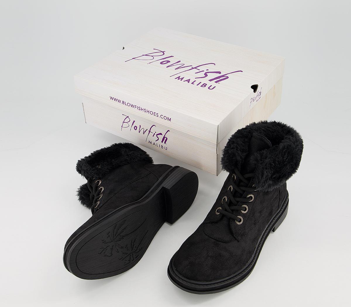 Blowfish Malibu Kone4earth Lace Boots Blowfish Malibu Kone4earth Lace Boots Black