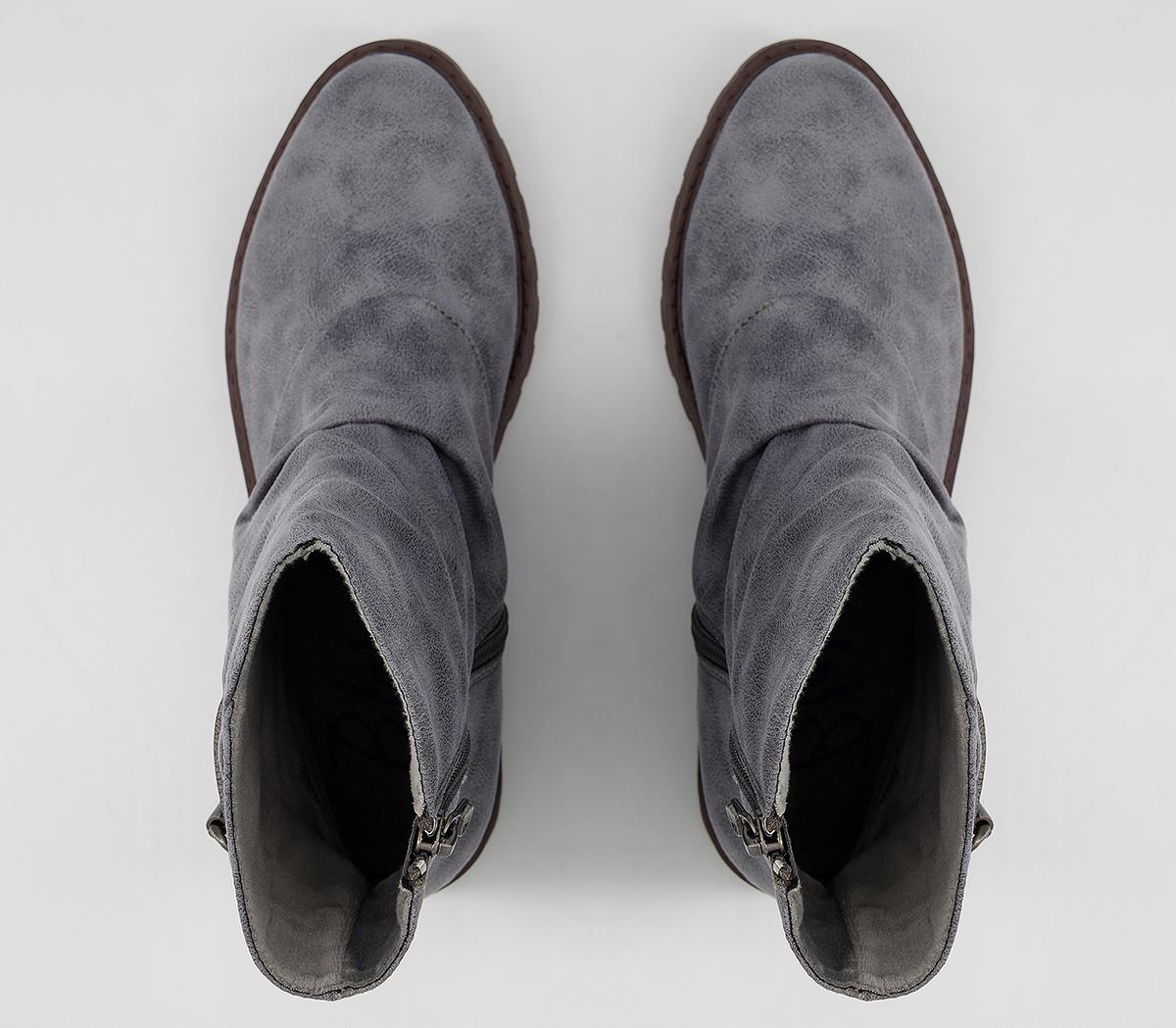 Blowfish Malibu Rigley4earth Ankle Boots Blowfish Malibu Rigley4earth Ankle Boots Greyfin Recycled