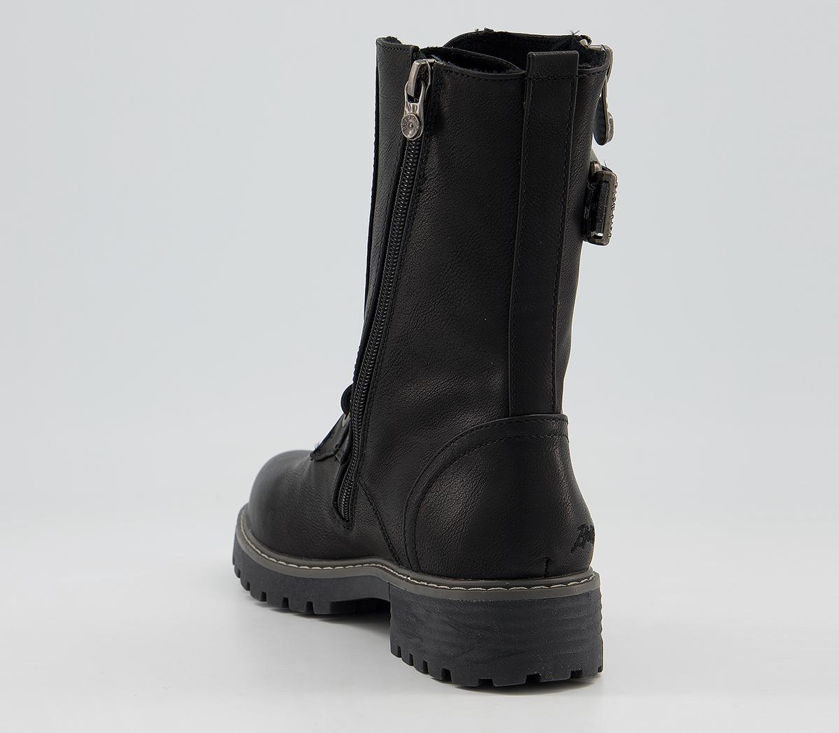 Blowfish MalibuRauly Zip Boots Blowfish MalibuRauly Zip BootsBlack