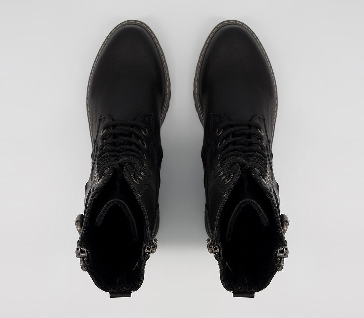 Blowfish MalibuRauly Zip Boots Blowfish MalibuRauly Zip BootsBlack