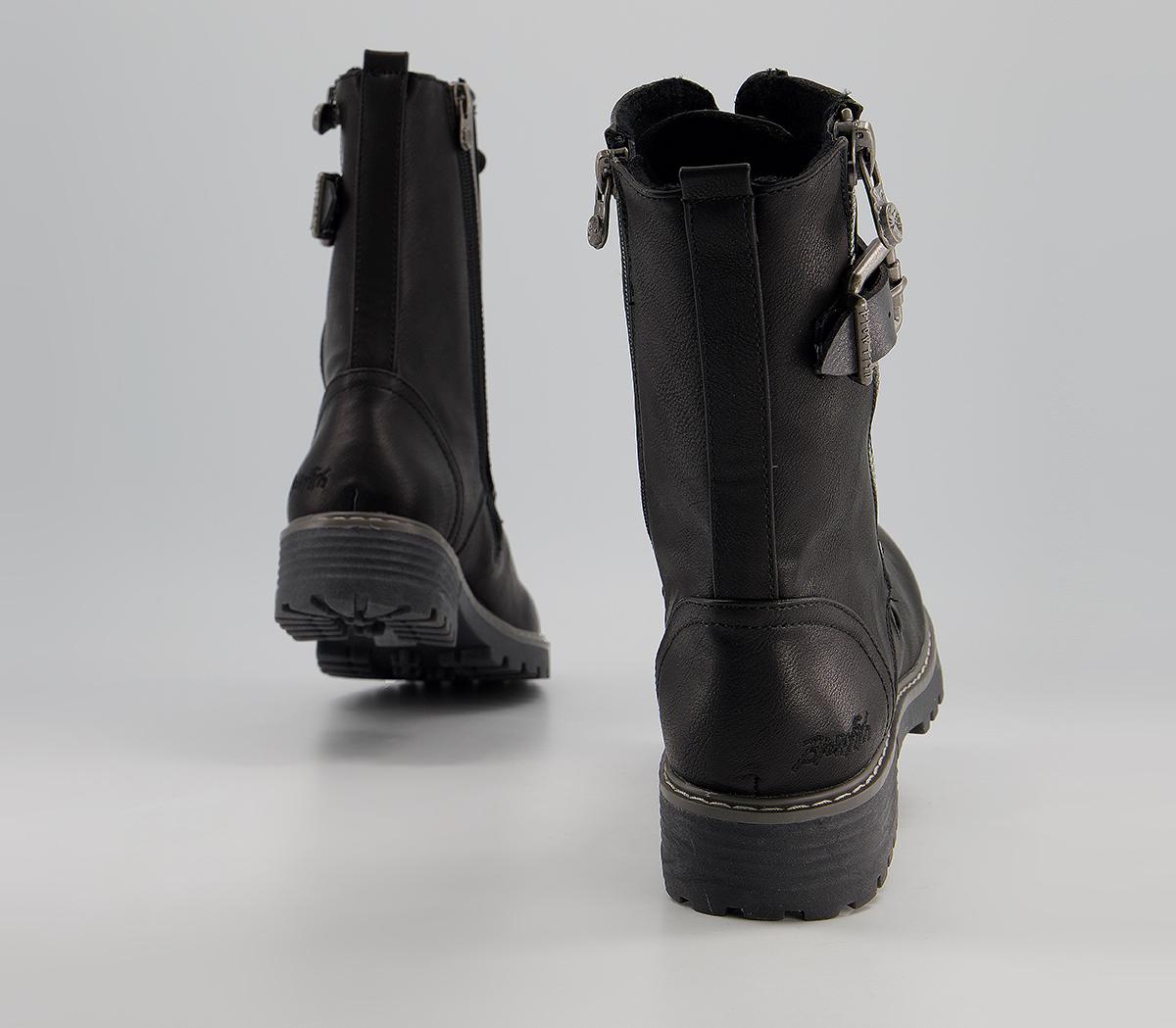 Blowfish MalibuRauly Zip Boots Blowfish MalibuRauly Zip BootsBlack