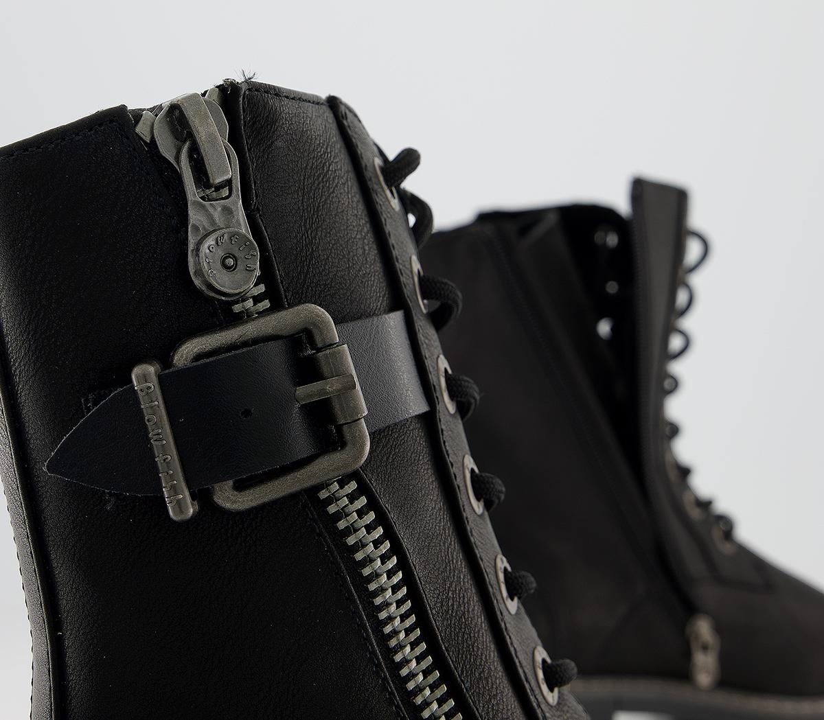 Blowfish MalibuRauly Zip Boots Blowfish MalibuRauly Zip BootsBlack