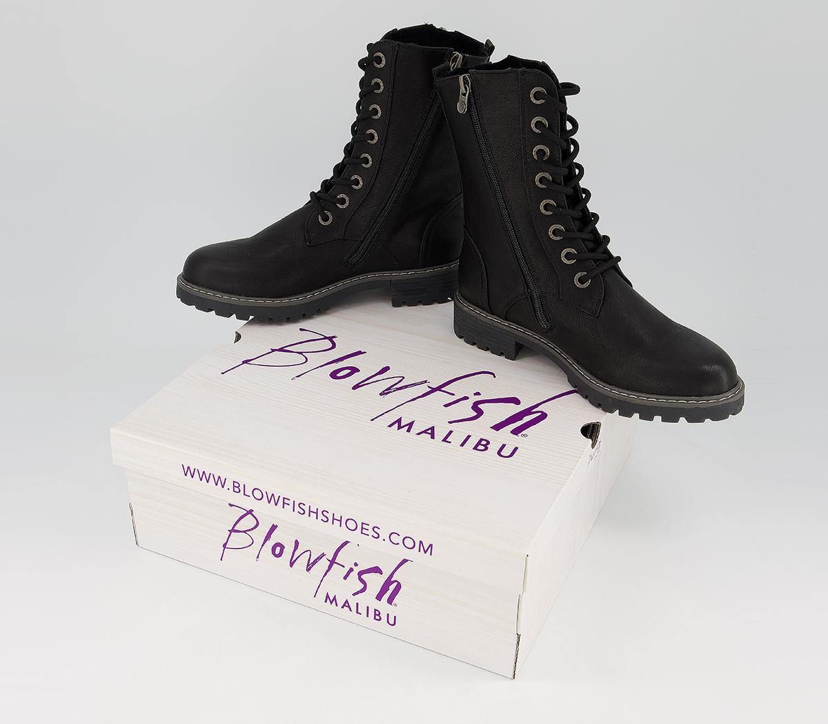 Blowfish MalibuRauly Zip Boots Blowfish MalibuRauly Zip BootsBlack