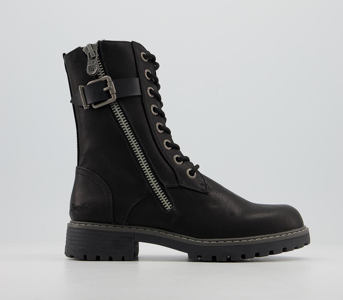 Blowfish MalibuRauly Zip Boots Blowfish MalibuRauly Zip BootsBlack