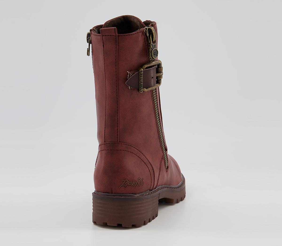 Blowfish Malibu Rauly Zip Boots Blowfish Malibu Rauly Zip Boots Brick