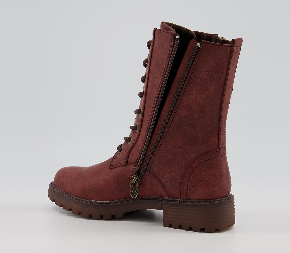 Blowfish Malibu Rauly Zip Boots Blowfish Malibu Rauly Zip Boots Brick