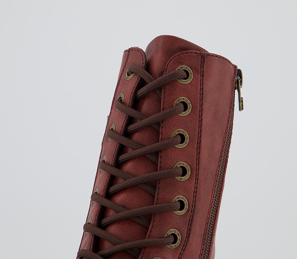 Blowfish Malibu Rauly Zip Boots Blowfish Malibu Rauly Zip Boots Brick