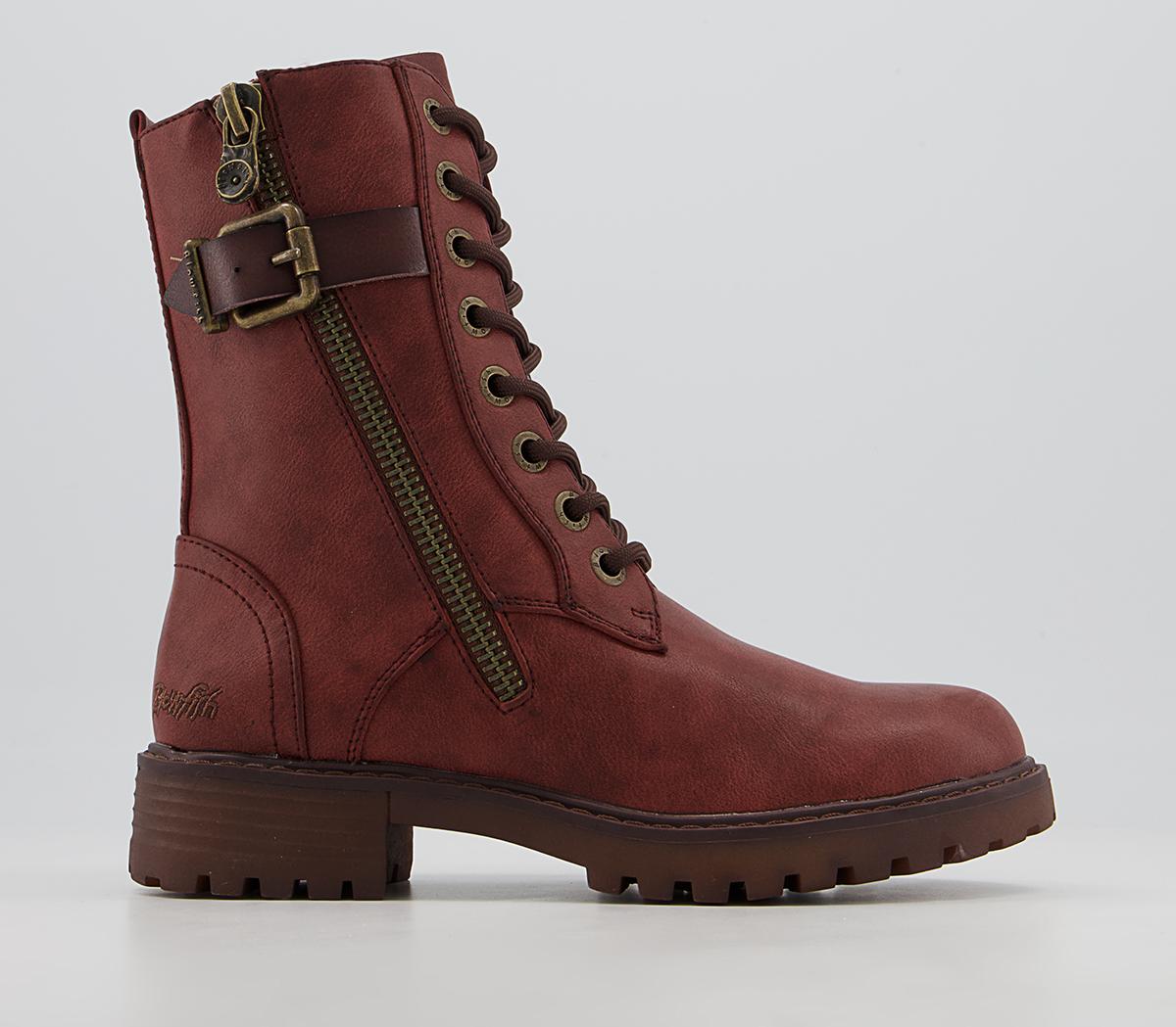 Blowfish Malibu Rauly Zip Boots Blowfish Malibu Rauly Zip Boots Brick