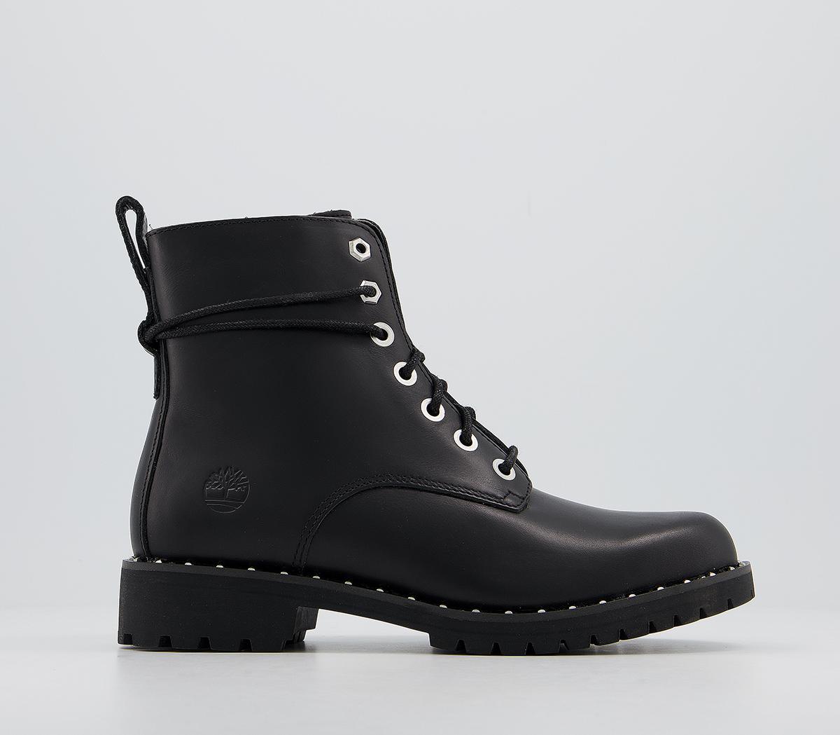 Reis rib beproeving Timberland Lux Stud Boots Black Stud - Women's Ankle Boots