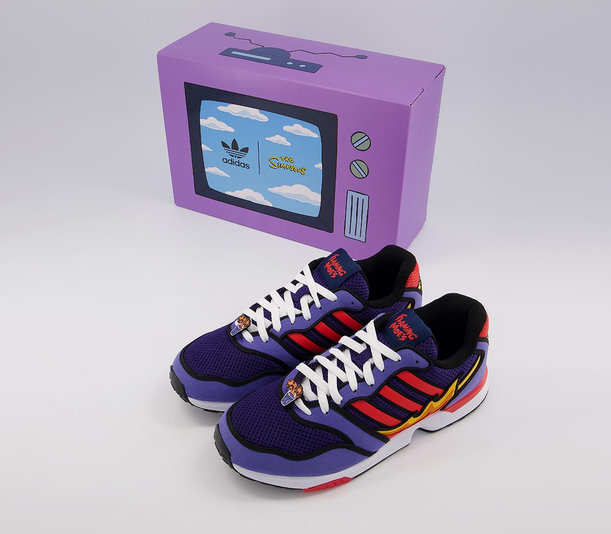 adidas Zx 1000 Trainers Simpsons Flaming Moes - adidas ZX