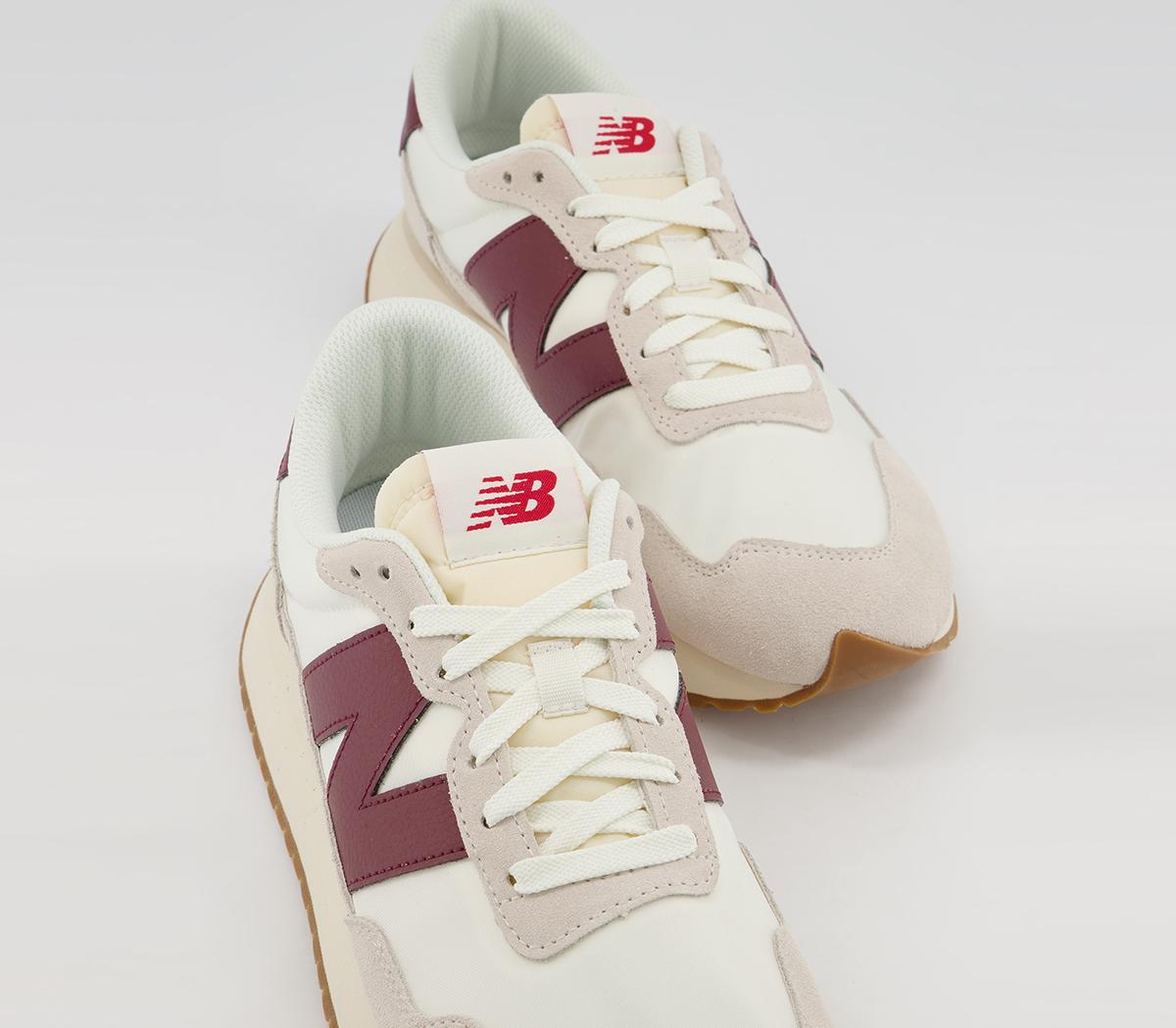 New Balance Ms237 Trainers New Balance Ms237 Trainers Grey Burgundy