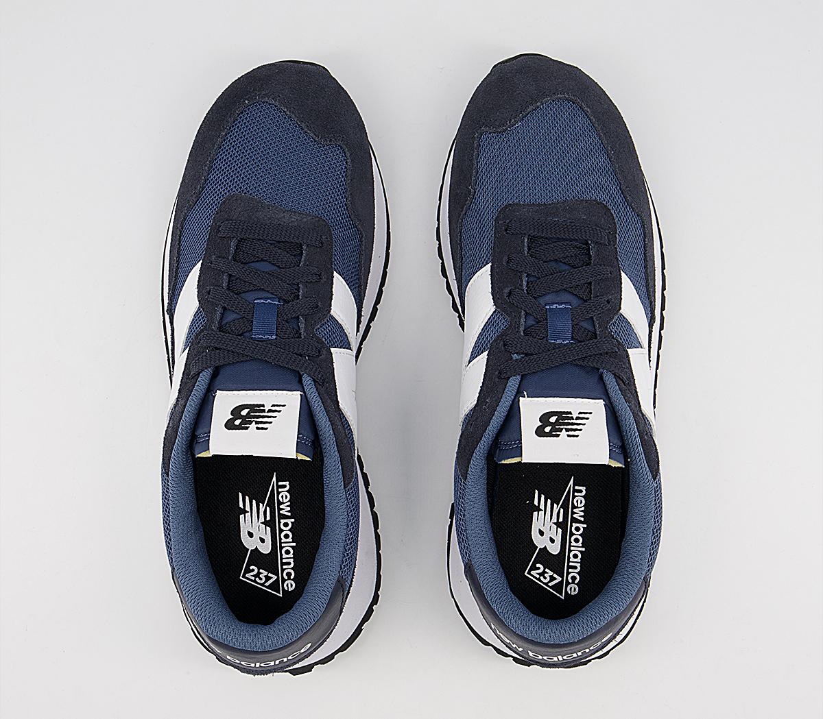 New Balance Ms237 Trainers Navy White - Unisex Sports