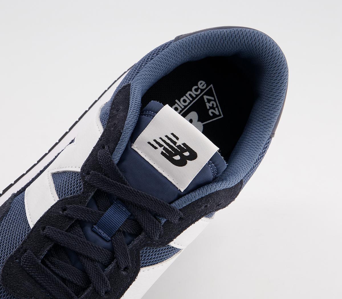 New Balance Ms237 Trainers Navy White - Unisex Sports