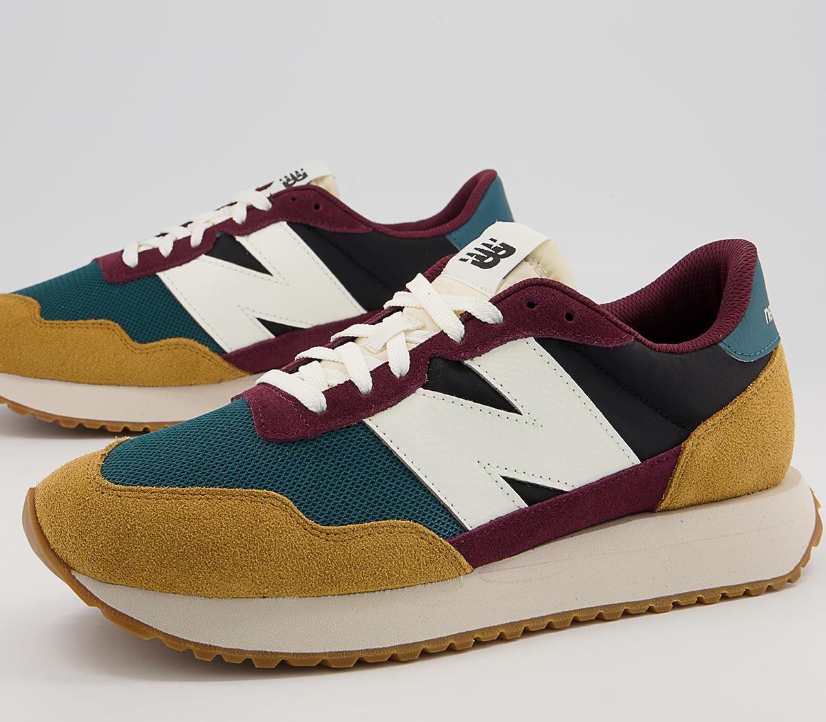 New Balance Ms237 Trainers New Balance Ms237 Trainers Yellow Green Burgundy Navy
