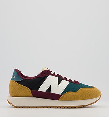 new balance colourful trainers