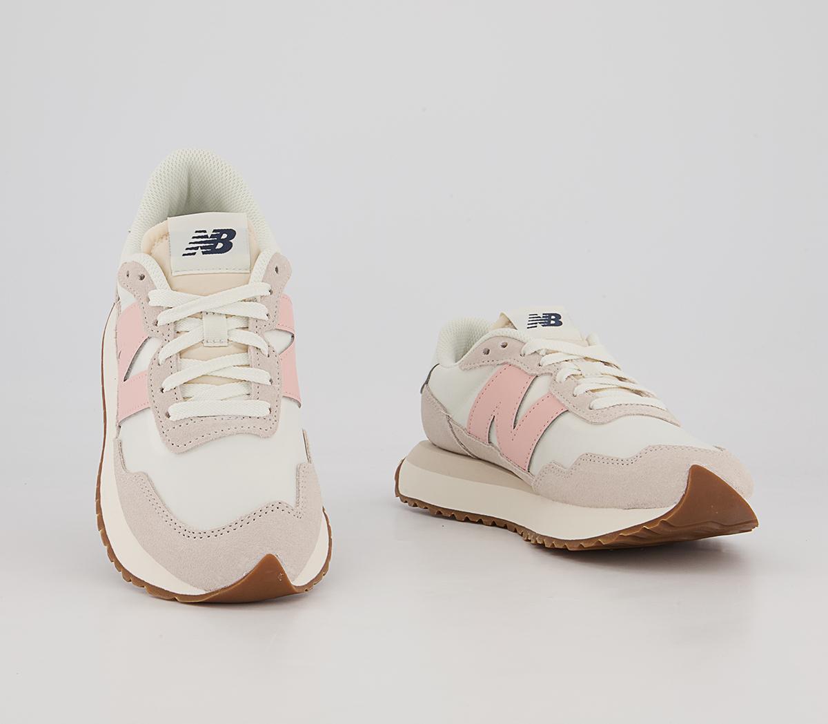 New Balance WS237 Trainers New Balance WS237 Trainers Grey Pnk White Gum